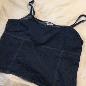 Old Navy Jean tank blouse